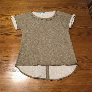 Buttos high low sweater/shirt